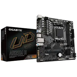 Материнська плата GIGABYTE A620M H (A620M H) (Socket AM5, AMD A620, Micro-ATX) Б/в - мініатюра 4