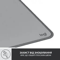 Килимок для мишки Logitech Desk Mat Studio Series Mid Grey (956-000052) - мініатюра 6