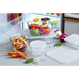 Форма для выпекания Pyrex CookFreez с крышкой круглая 16 х 11см 1.6 л (155P001/7644) - миниатюра 5