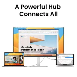 TFT 31.5" BenQ MA320UP, IPS, 4K, 2хHDMI, USB-C, HAS, Pivot, кол., сріблясто-сірий - мініатюра 8