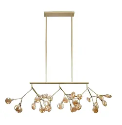 Люстра LED PETALS Levistella 918LP264-27 GD+BR