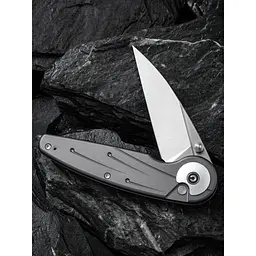 Ніж складаний туристичний Civivi Starflare, (8.4 см) Nitro-V / Aluminum сірий - мініатюра 12
