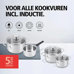 Набір посуду Brabantia Enjoyment 7 предметів (30004848) - мініатюра 4
