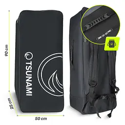 Надувна SUP дошка TSUNAMI PRO 350 см з веслом T11 (P-5905973405584) - мініатюра 12