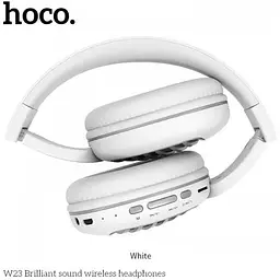 Навушники Hoco Brilliant Sound W23 Bluetooth чорні 6931474709608 - мініатюра 3