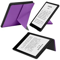 Обкладинка Ultra Slim Origami BeCover для Amazon Kindle Paperwhite 12th Gen. 2024 7" Purple (712840) - мініатюра 2