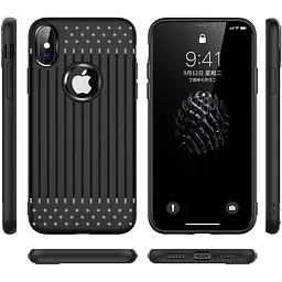 Чохол накладка Primo Shell TPU для Apple iPhone XS Max Black - мініатюра 2