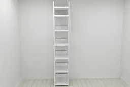 Шафа Гардероб Уні секція 4 серії Конект Ferrum-decor 220x40x50см Білий метал ДСП Білий 32 мм (FRD-104555) - мініатюра 8