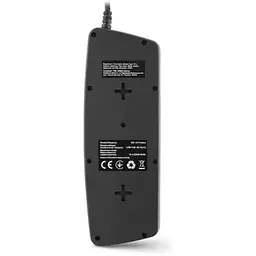 Фільтр живлення REAL-EL RS-10 Protect 1.8 м Black (EL122300038)