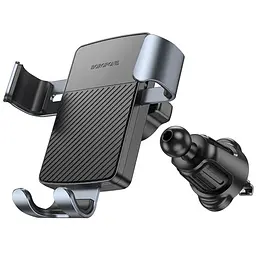 Автотримач Borofone BH118 Refined Black/Metal gray - мініатюра 4