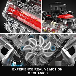 Конструктор Mould Двигун LSX454 V8 (10171) [160809] - мініатюра 4