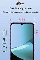 Скло захисне Dengos Xiaomi Redmi 15C Black 2 pcs (DG-TG2P-88) - мініатюра 3