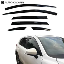 Дефлектори вікон вітровики для Mazda CX-5 2012-2017 6 шт (Auto Clover)