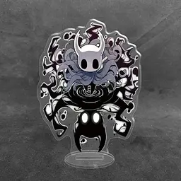 Акрилова колекційна фігурка Hollow Knight (Полий Лицар) Лицар та його Тінь (1) 10 см - мініатюра 2