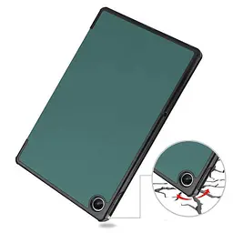 Чохол-книжка BeCover Smart Case для Lenovo Tab M10 Plus TB-125F 3rd Gen /K10 Pro TB-226 10.61" Dark Green (708303) - мініатюра 5