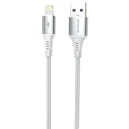 Кабель Proove WireX USB to Lightning 2.4A (1m) white