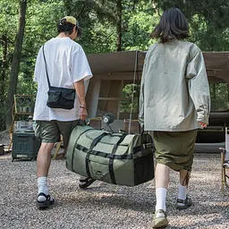 Сумка-баул для зберігання портативна Naturehike NH21LX003, чорний - мініатюра 2