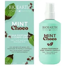 Спрей для волосся, обличчя й тіла Bioearth Botanique Scented Water Chocolate Mint Choco М'ята та шоколад парфумований 100 мл
