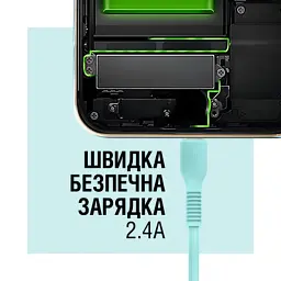 Дата кабель USB 2.0 AM to USB-C 1.2m Mint ACCLAB (1283126518256) - мініатюра 5