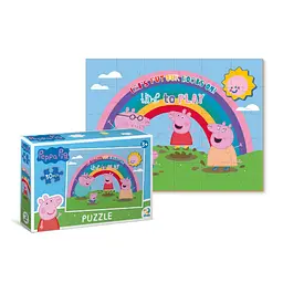 Дитячий пазл "Peppa Pig: Гра у калюжах" 200303, 30 елементів - мініатюра 4