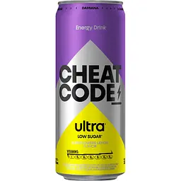 Напій енергетичний Cheat Code Ultra зі смаком бузина-лимон 0.33 л з/б