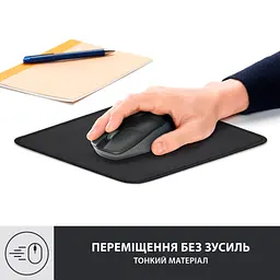 Килимок для мишки Logitech Mouse Pad Studio Series Graphite (956-000049) - мініатюра 2