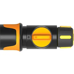 Конектор для шланга Fiskars з механізмом ВКЛ/ВИМК 9 мм (3/8") (1027085) - мініатюра 2