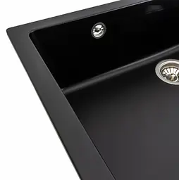 Кухонна мийка Platinum 7945 PARUANA матова Чорна (SP000039155) - мініатюра 4