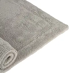 Килимок для ванної кімнати МВМ My Home Лиман 80х50 см сірий (BM-02 S GRAY) - мініатюра 3