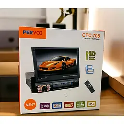 Автомагнітола з 7'' сенсорним HD-екраном, підтримкою Mirror Link, вбудованим GPS і Wi-Fi XPRO CTC-708 (44158-CTC-708_2772) - мініатюра 3