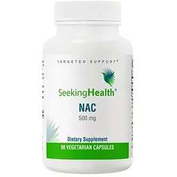 N-Ацетил-L-Цистеїн Seeking Health 500 мг 90 вегетаріанських капсул