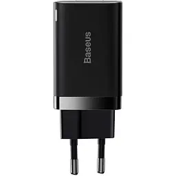 Зарядний пристрій Baseus Super Si Pro Quick Charger C+U 30W EU black (CCSUPP-E01) - мініатюра 3