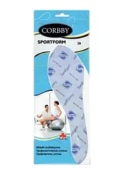Устілки Corbby Sportform профільовані для спортивного взуття. Розмір 35/36 - мініатюра 2