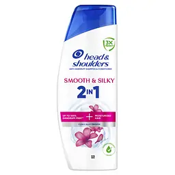 Шампунь проти лупи Head & Shoulders Гладке та шовковисте 2-в-1 400 мл