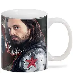 Кухоль GeekLand Captain America Бакі Барнс CA.02.023 330 мл білий - мініатюра 3