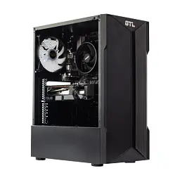 Комп'ютер GTL HexaGaming A55R76B (R5-5500 / B450 / 16G DDR4 / RX 7600-8 / 1TB / ATX / 600W / No OS) (GTLHGB556R76S1A6_A45TP) Black - мініатюра 2