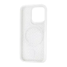 Чохол Silicone Cooling Сase with MagSafe iPhone 15 Pro White - мініатюра 3