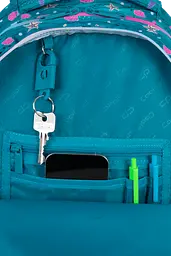 Рюкзак CoolPack Prime Pro Seafish 21 л 41х31х15 см бірюзовий (F162963) - мініатюра 2