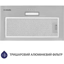 Витяжка Minola HBI 5025 I LED - мініатюра 4