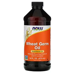 Олія зародків пшениці, Wheat Germ Oil, 473 мл Now Foods vit0002163
