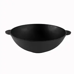 Сковорода чавунна Brizoll WOK W30-1 4,7 л 30 см