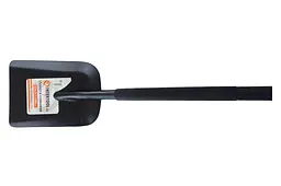 Лопата совкова Intertool 224 x 314 x 1200 мм ручка метал - мініатюра 2