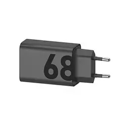 Блок і кабель - мережевий зарядний пристрій Motorola TurboPower 68W USB-С to USB-С Cable (PG38C06281) - мініатюра 3