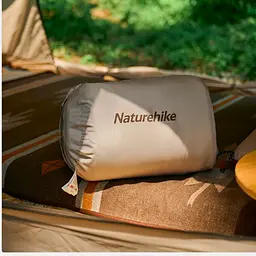 Одномісний спальний мішок Naturehike R350 CNH22SD005 (Біжево-бордовий) - мініатюра 10