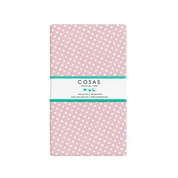 Набір простирадл на резинці Cosas BEIGE/ROSE DOTS 160х200х20 см (Set_Beige_DotsRose_160x200_2) - мініатюра 9