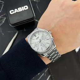 Чоловічий годинник Casio MTP-1375D-7A Сріблястий ( AT1141-0054 ) - мініатюра 8
