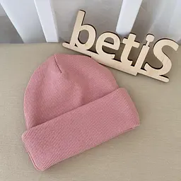 Шапочка дитяча "Сіті Кідс" кашкорсе зріст 68 см (3 – 6 місяців) Betis Пудра