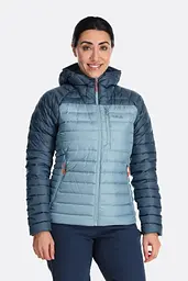 Пуховик Rab Microlight Alpine Jacket Women's 14 Синій-Блакитний