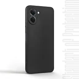 Чохол ArmorStandart Matte Slim Fit для Tecno Spark Go 3 4G Camera cover Black - мініатюра 2