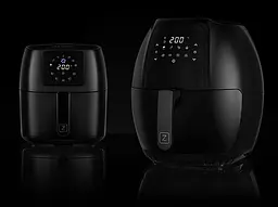 Аерогриль аерофритюрниця Zeegma Knapper GRAND Black - мініатюра 6
